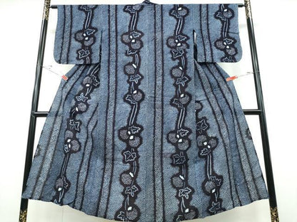 平和屋着物∴夏物 浴衣 有松鳴海絞り 成り物 間道 綿 逸品 CABD2613ng