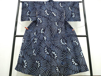 平和屋着物∴夏物 浴衣 有松鳴海絞り 花火 綿 逸品 CABD2630ng