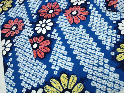 平和屋着物∴夏物 浴衣 有松鳴海絞り 舞菊間道 綿 逸品 CABD2634ng