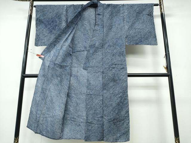 平和屋着物∴夏物 男性 浴衣 有松鳴海絞り 綿 逸品 CABD2723ng