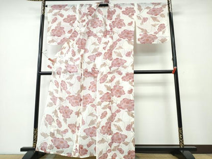 平和屋着物∴夏物 こむさでもーど・COMME CA DU MODE 浴衣 舞花文 日本製 綿 逸品 CABD2730ng