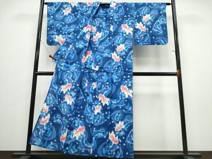 平和屋着物∴夏物　ファッションブランド　hiromichi nakano　ヒロミチナカノ　浴衣　金魚　日本製　綿　逸品　CABD2732ng