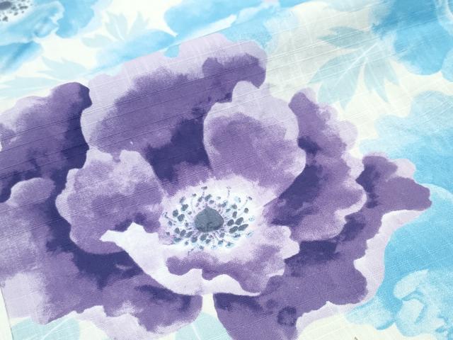 平和屋着物∴夏物 浴衣 牡丹 綿 逸品 CABD2736ng