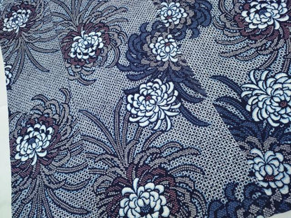 平和屋着物∴夏物 浴衣 乱菊 リップル生地 綿 逸品 CABD2771ng