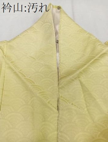 平和屋着物■上質な小紋　青海波地紋　暈し染め　正絹　逸品　CABD2825xi