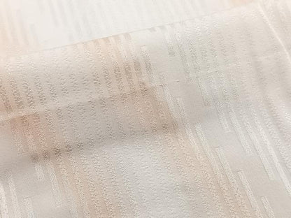 平和屋着物■長襦袢 無双仕立て 斜線文 暈し染め 三越扱い 正絹 逸品 CABD2828xi