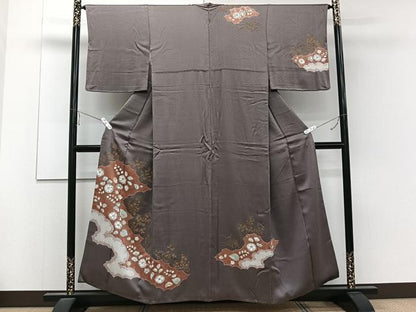 平和屋着物■訪問着　絞り　辻が花　正絹　逸品　CABD2846xi