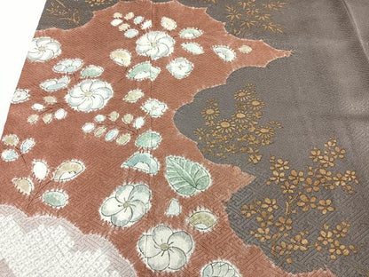 平和屋着物■訪問着　絞り　辻が花　正絹　逸品　CABD2846xi