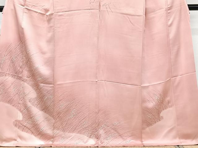 平和屋着物■訪問着　稲穂文　金彩　高島屋扱い　正絹　逸品　CABD2888xi