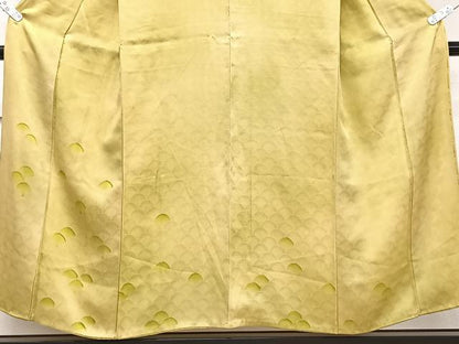 平和屋着物■訪問着 青海波地紋 地紋お越し 正絹 逸品 CABD2942xi
