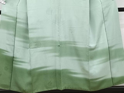 平和屋着物■訪問着 舞蝶地紋 暈し染め 正絹 逸品 CABD2946xi
