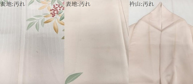 平和屋着物■訪問着 刺繍 南天文 正絹 逸品 CABD2960xi