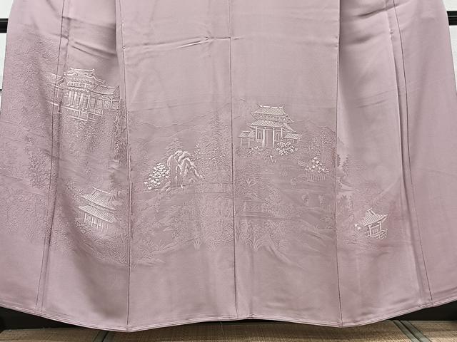平和屋着物■訪問着 風景人物文 正絹 逸品 未使用 CABD2966xi