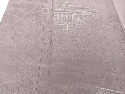 平和屋着物■訪問着 風景人物文 正絹 逸品 未使用 CABD2966xi