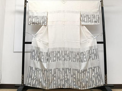 平和屋着物■訪問着 枝花文 正絹 逸品 CABD2968xi