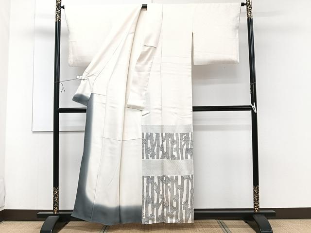 平和屋着物■訪問着 枝花文 正絹 逸品 CABD2968xi