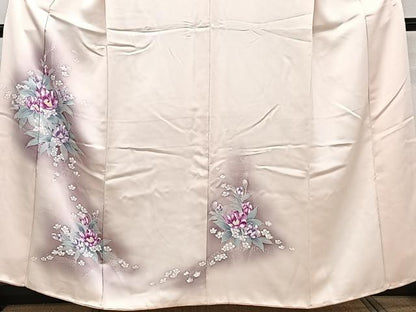平和屋着物■訪問着 草花文 暈し染め 大丸扱い 正絹 逸品 CABD2981xi