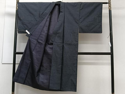 平和屋着物■男性 本場大島紬 アンサンブル 亀甲文 総詰め 正絹 逸品 CABD3076xi