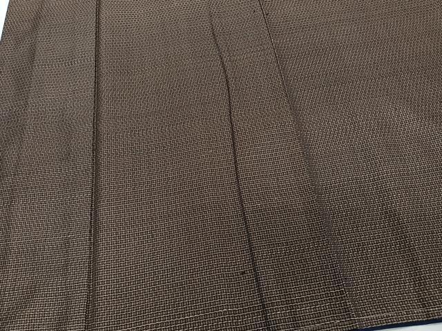 平和屋着物■男性　本場大島紬　横段文　正絹　逸品　CABD3079xi