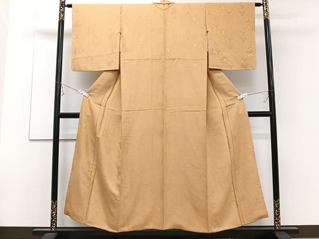 平和屋着物■上質な小紋　毘沙門亀甲　正絹　逸品　CABD3098xi