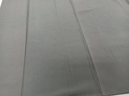 平和屋着物■上質な色無地　灰汁色　正絹　逸品　CABD3144xi