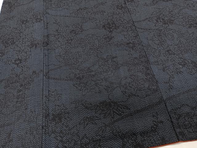 平和屋着物■上質な紬　鼓文　正絹　逸品　CABD3193xi