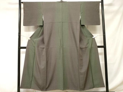 平和屋着物■上質な小紋　花間道　正絹　逸品　CABD3245ev