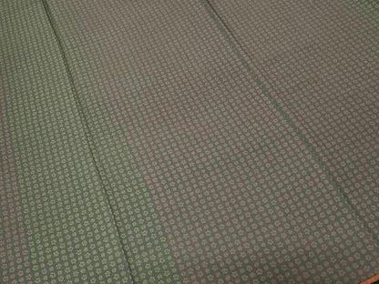 平和屋着物■上質な小紋　花間道　正絹　逸品　CABD3245ev