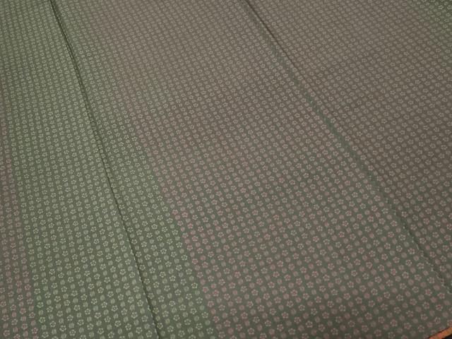 平和屋着物■上質な小紋　花間道　正絹　逸品　CABD3245ev