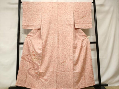 平和屋着物■中国三大刺繍　スワトウ刺繍　総刺繍　訪問着　流水地紙花文　やまと誂製　正絹　逸品　未使用　CABD3277ev