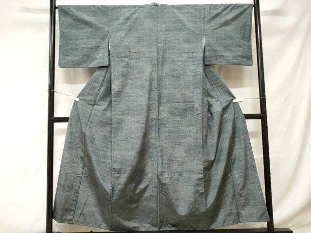 平和屋着物■上質な紬　霞文　正絹　逸品　CABD3327ev