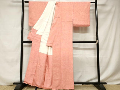 平和屋着物■江戸小紋　風景文　鮫小紋柄　正絹　逸品　CABD3348ev