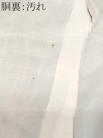 平和屋着物■上質な紬　縞　正絹　逸品　CABD3352ev