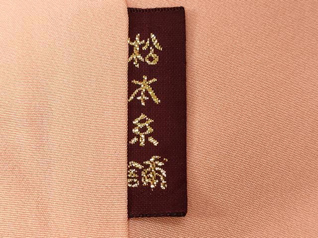 平和屋着物■上質な色無地　鮫小紋地紋　虹色　正絹　逸品　CABD3412ev