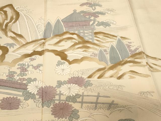 平和屋着物■上質な小紋 松竹梅 御所解文 正絹 逸品 CABD3478ev