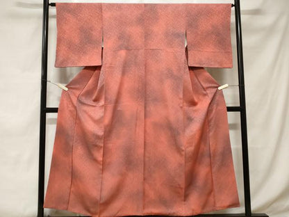 平和屋着物■上質な小紋 霞文 暈し染め 正絹 逸品 CABD3489ev