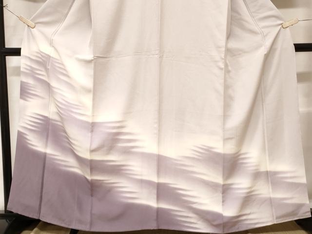平和屋着物■訪問着 霞文 暈し染め 正絹 逸品 CABD3541ev