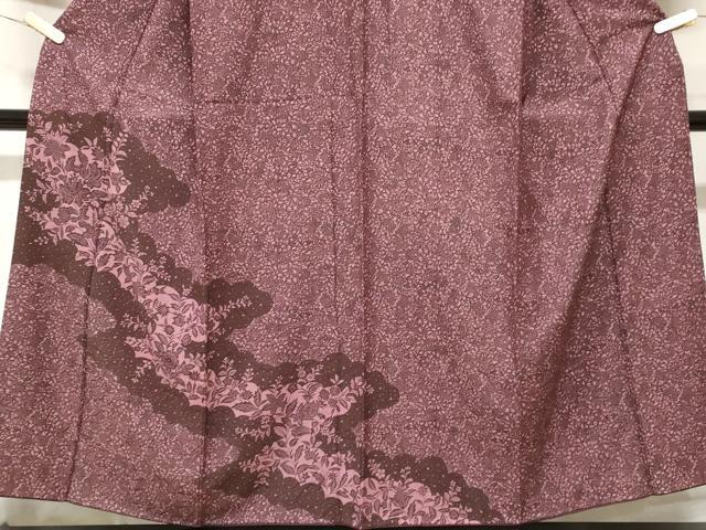 平和屋着物■訪問着　更紗花唐草文　正絹　逸品　CABD3625ev