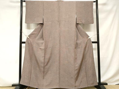 平和屋着物■上質な小紋　花尽くし文　正絹　逸品　CABD3658ev