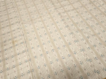 平和屋着物■上質な紬 絵絣間道 正絹 逸品 CABD3674ev
