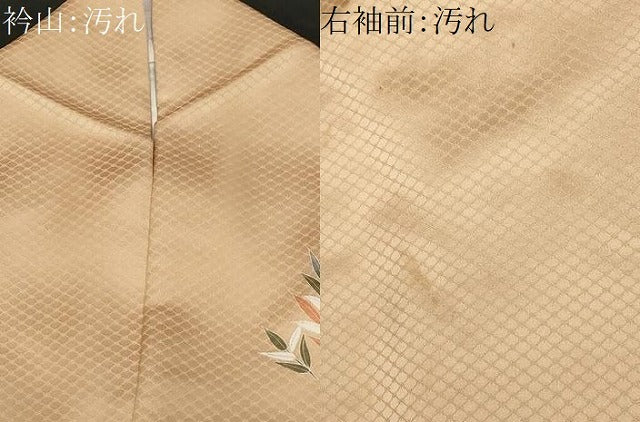 平和屋着物■訪問着　御所解文　暈し染め　金彩　正絹　逸品　CABD3776ev