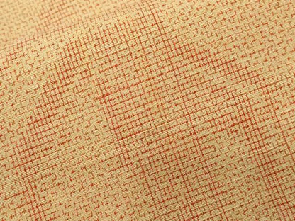 平和屋着物■上質な紬　幾何学文様　正絹　逸品　CABD3816ev