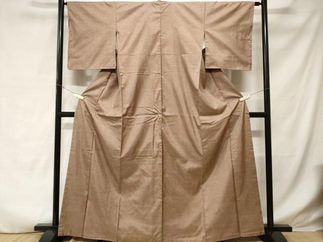 平和屋着物■本場大島紬　霞文　正絹　逸品　CABD3843ev