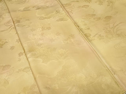 平和屋着物■上質な小紋　風景地紋　霞文　暈し染め　正絹　逸品　CABD3861ev