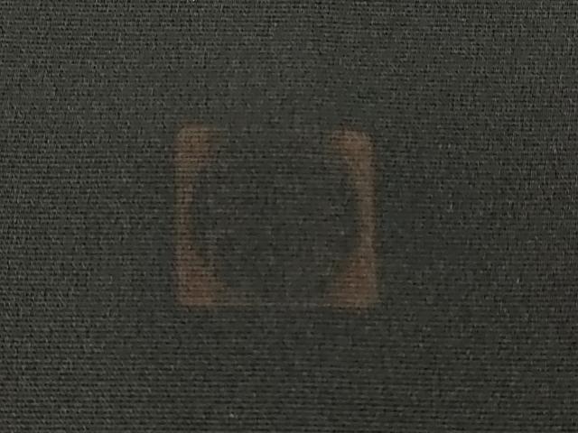 平和屋着物■豪華黒留袖　作家物　駒刺繍　飛鶴扇面松竹梅　金彩　正絹　逸品　CABD3863ev