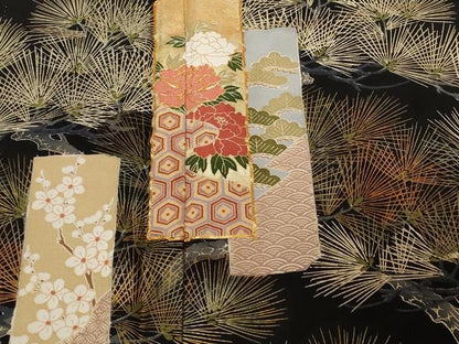 平和屋着物■豪華黒留袖　駒刺繍　短冊枝松文　金彩　正絹　逸品　CABD3895ev