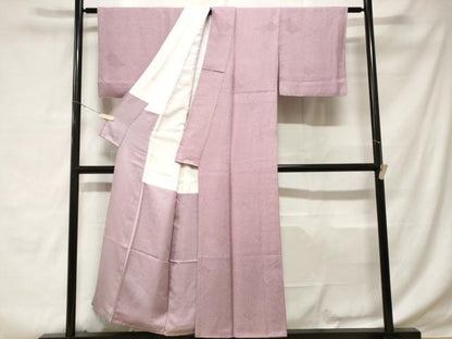 平和屋着物■江戸小紋　菱重ね文　寄せ小紋柄　正絹　逸品　CABD3910ev