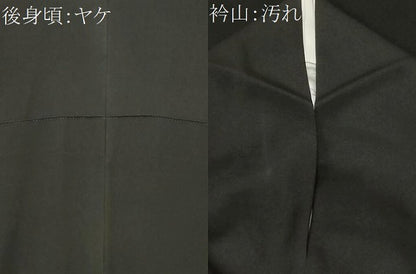 平和屋着物■豪華黒留袖 作家物 飛鶴宝尽くし吉祥花文 金彩 正絹 逸品 CABD3953ev