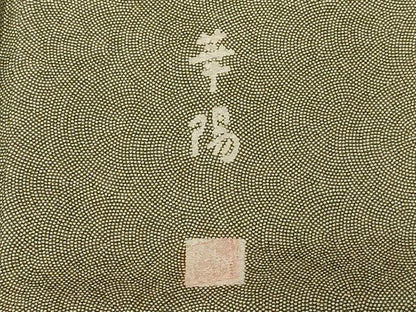平和屋着物■江戸小紋　華陽　鮫小紋柄　正絹　逸品　CABD3954ev