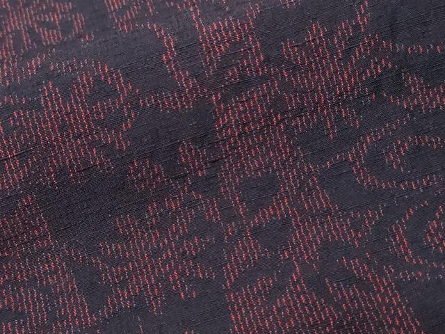 平和屋着物■上質な紬 立涌流水花文 正絹 逸品 CABD3983ev